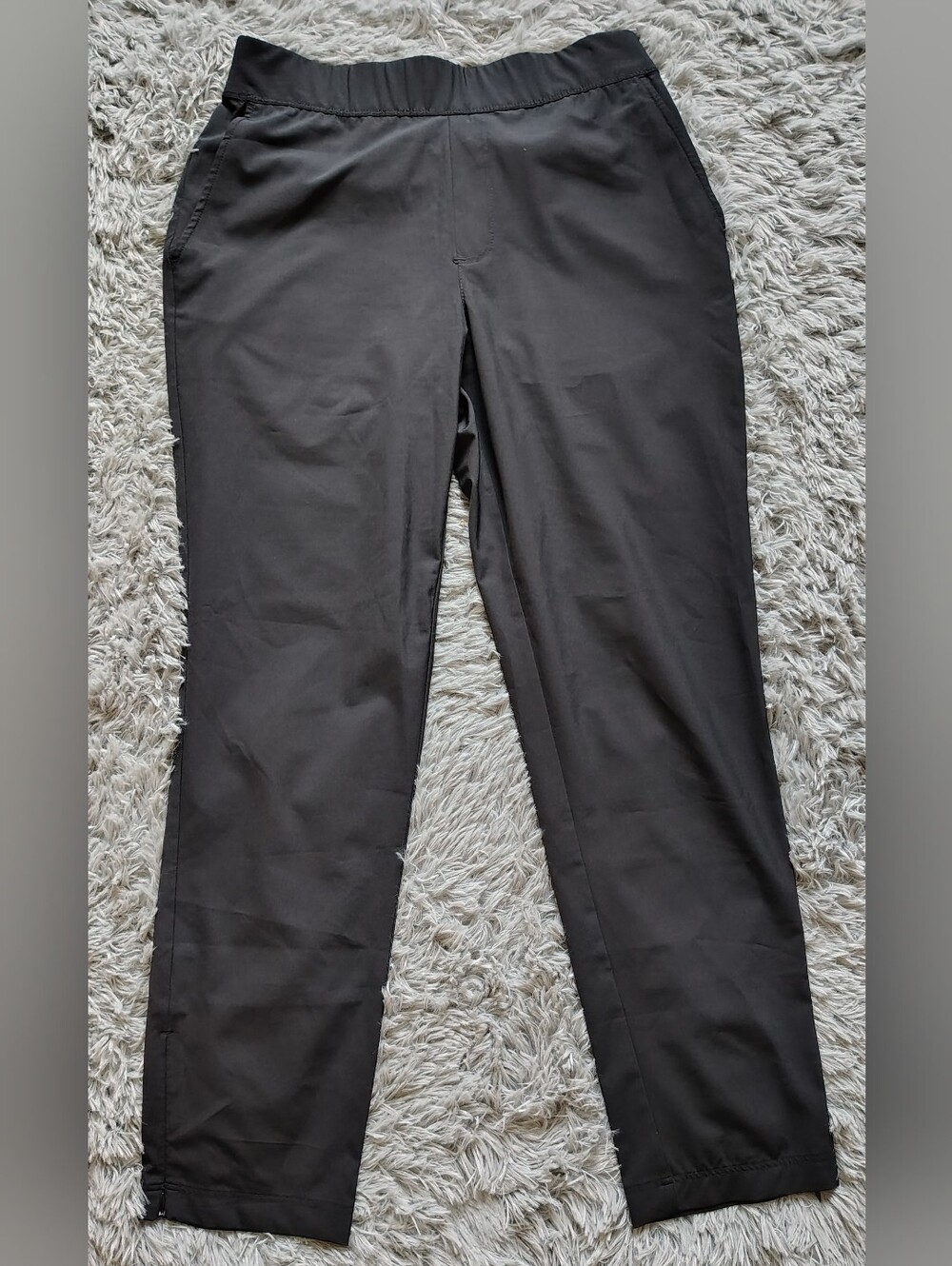 Tommy Bahama Active Elastic Waist Stretch Island Women's Black Pants Size Small